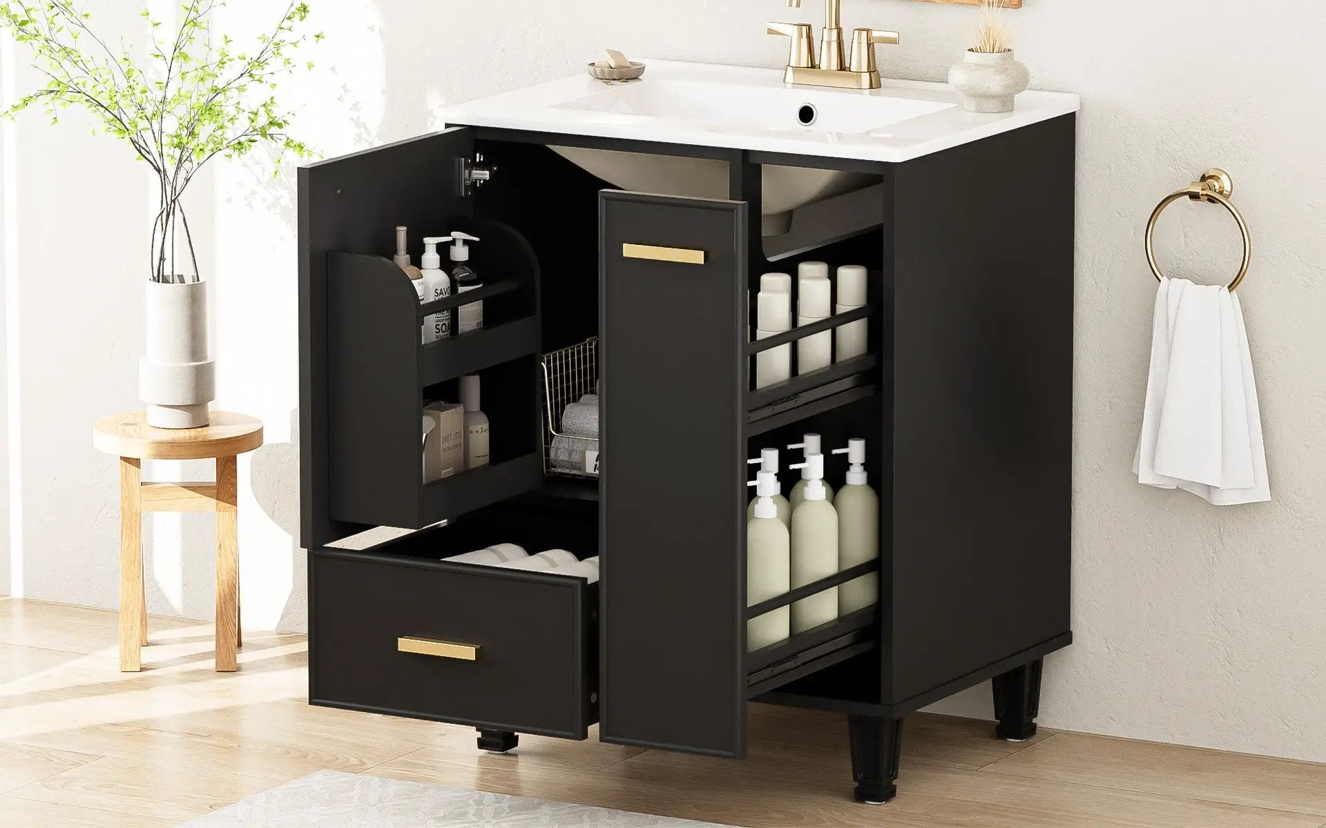 24" Bathroom Vanity with Sink by HouseOfZazla