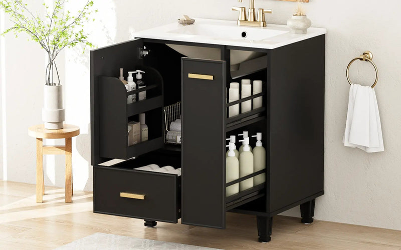24" Bathroom Vanity with Sink by HouseOfZazla