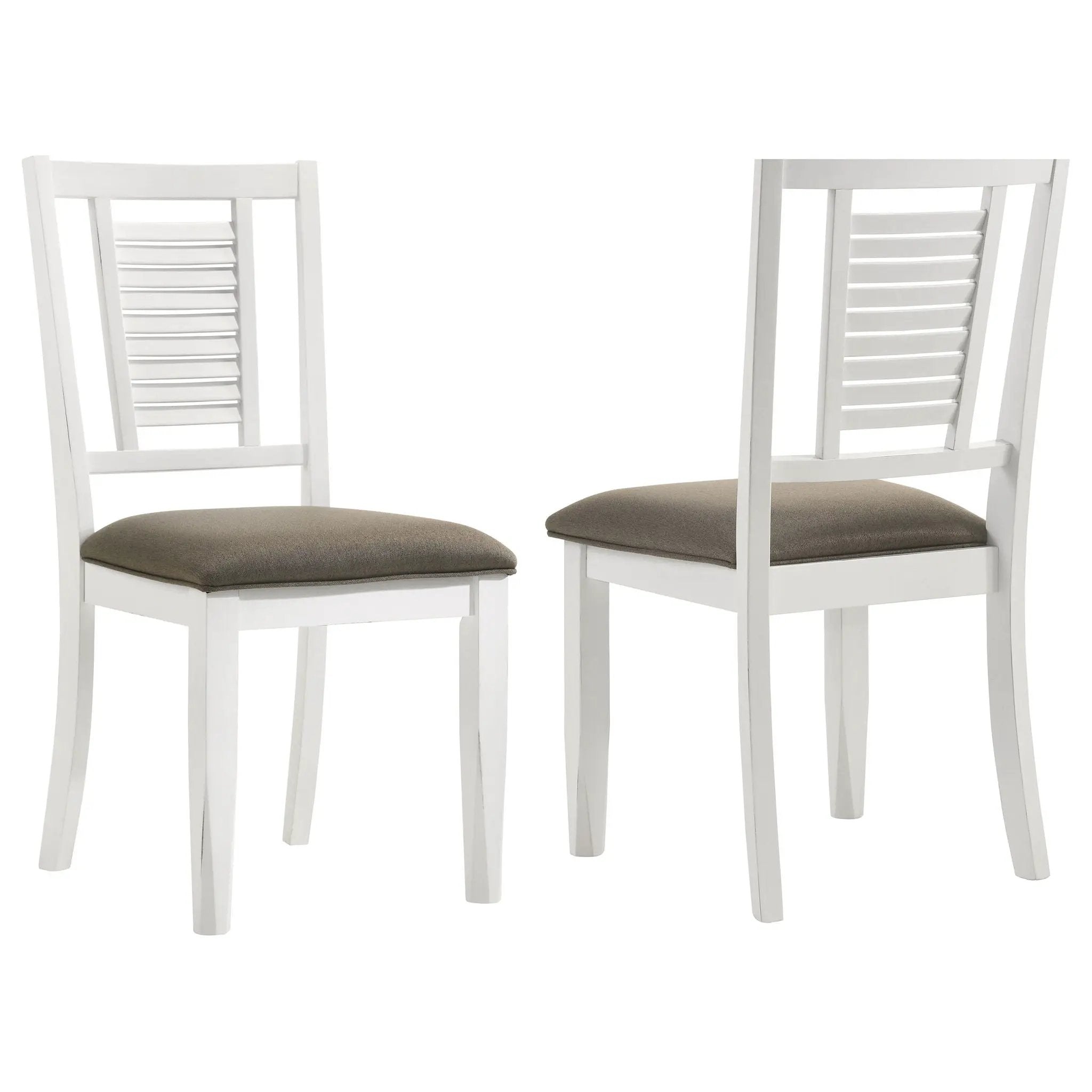 Pratto - Dining Side (Set of 2) - White by HouseOfZazla