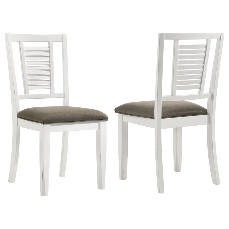 Pratto - Dining Side (Set of 2) - White by HouseOfZazla