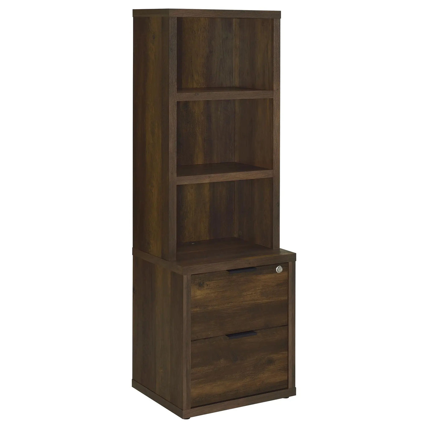 Geary - 3 Piece Wall Unit Bookcase Set With USB Storage by HouseOfZazla