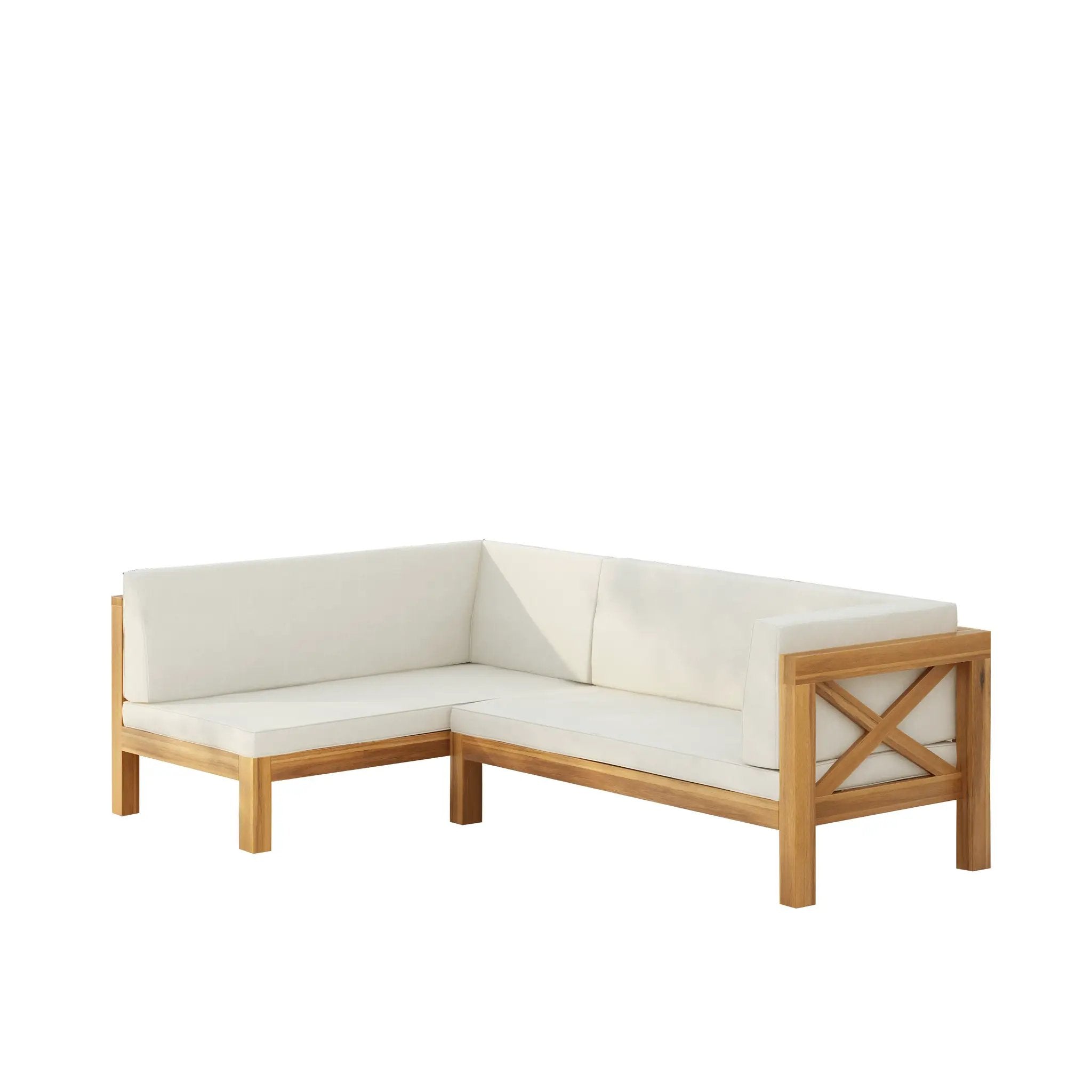 Brava X-Back Right Corner Bench Set of 2 by HouseOfZazla