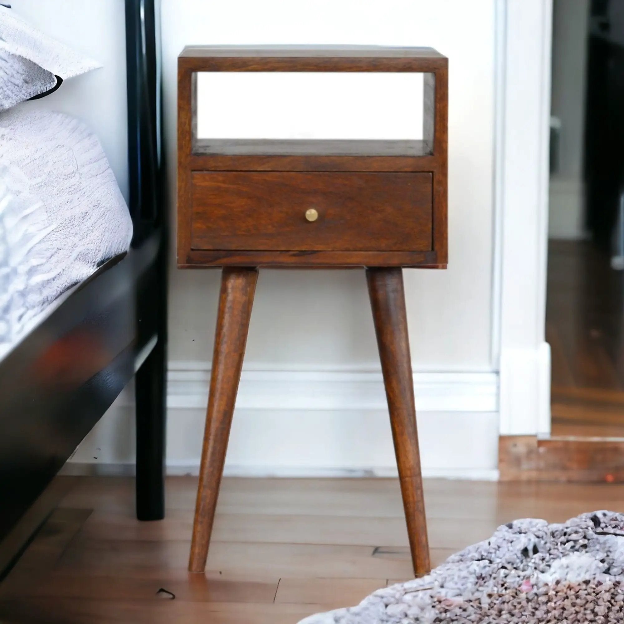 Solid Wood Mini Nightstand by Unique Piece Furniture