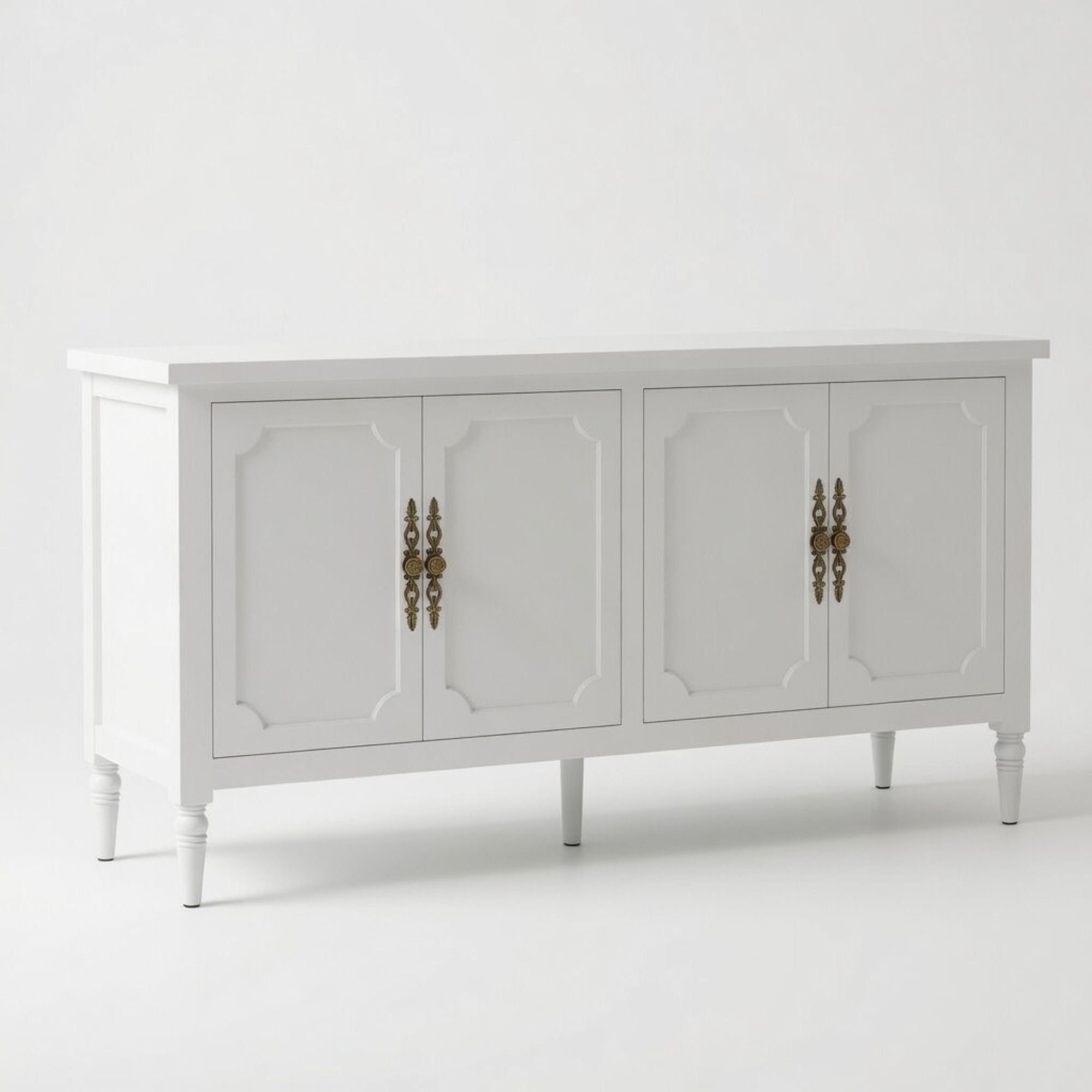 Vintage Buffet Cabinet With Adjustable Shelves by HouseOfZazla