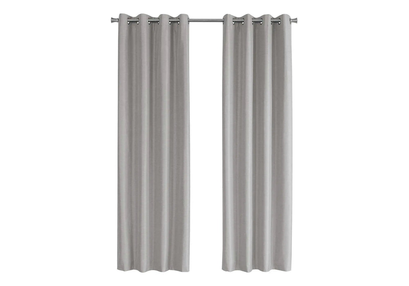 2 Pieces Set, Curtain Panel, Room Darkening, Grommet by Unique Piece Furniture