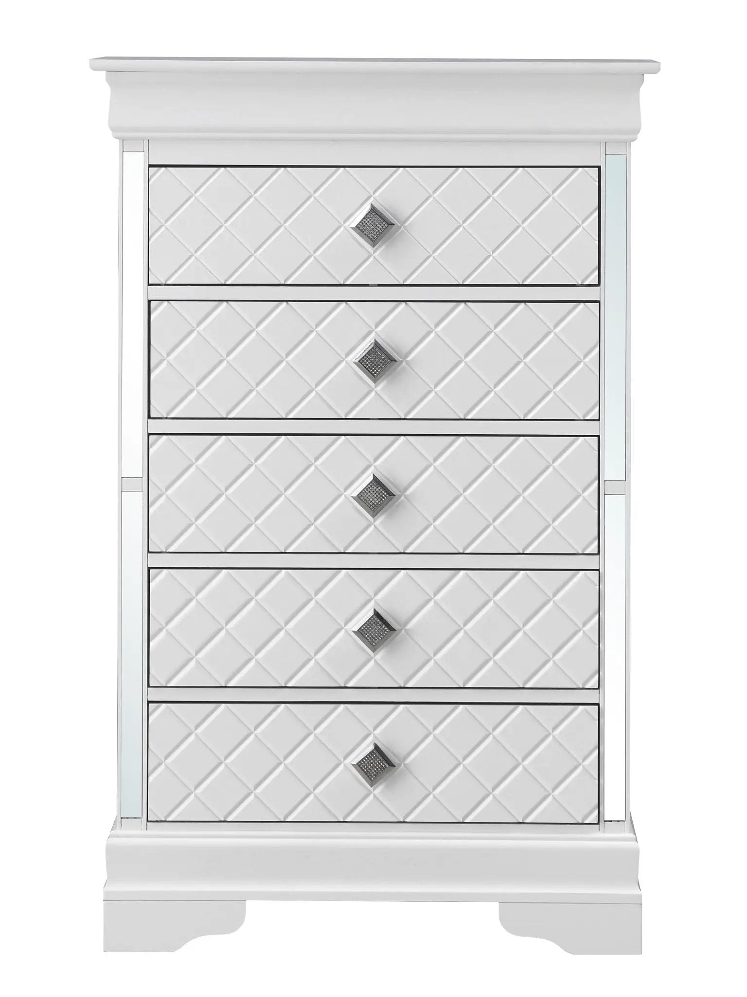 Verona - Chest - Silver Champagne by Unique Piece Furniture