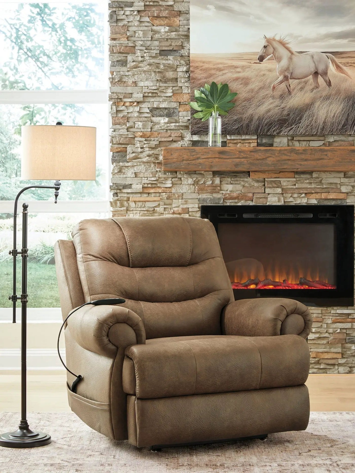 Revived and Restored - Power Lift Recliner by Unique Piece Furniture