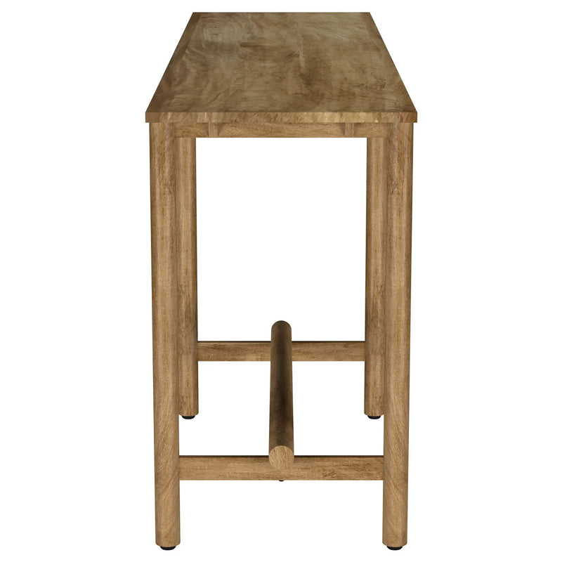 Darius Solid Wood Entryway Console Table Natural Mango by Unique Piece Furniture