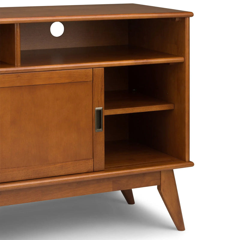 Draper - Handcrafted Mid Century Low TV Media Stand by Unique Piece Furniture