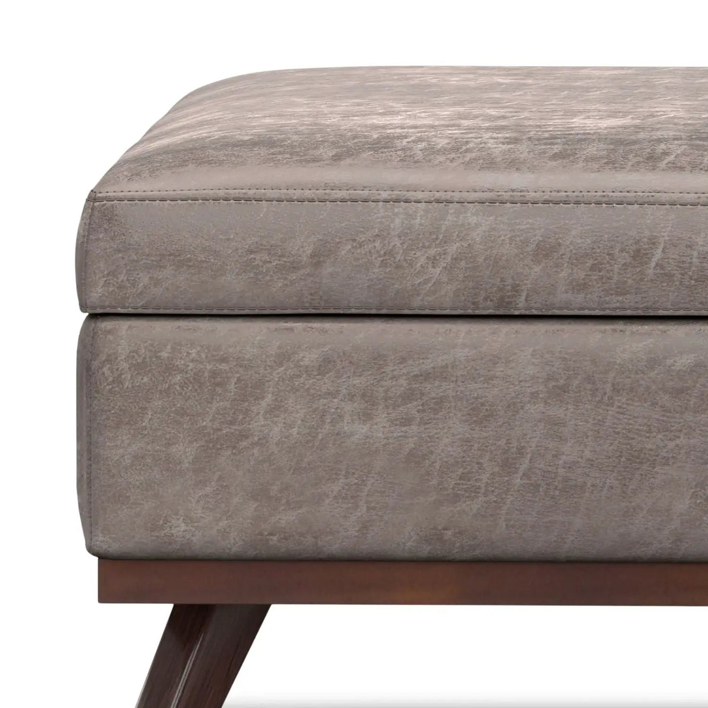 Owen - Multifunctional Square Coffee Table Storage Ottoman by HouseOfZazla