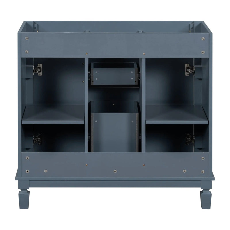 Bathroom Vanity Cabinet With 2 Soft Closing Doors And 2 Drawers by Unique Piece Furniture