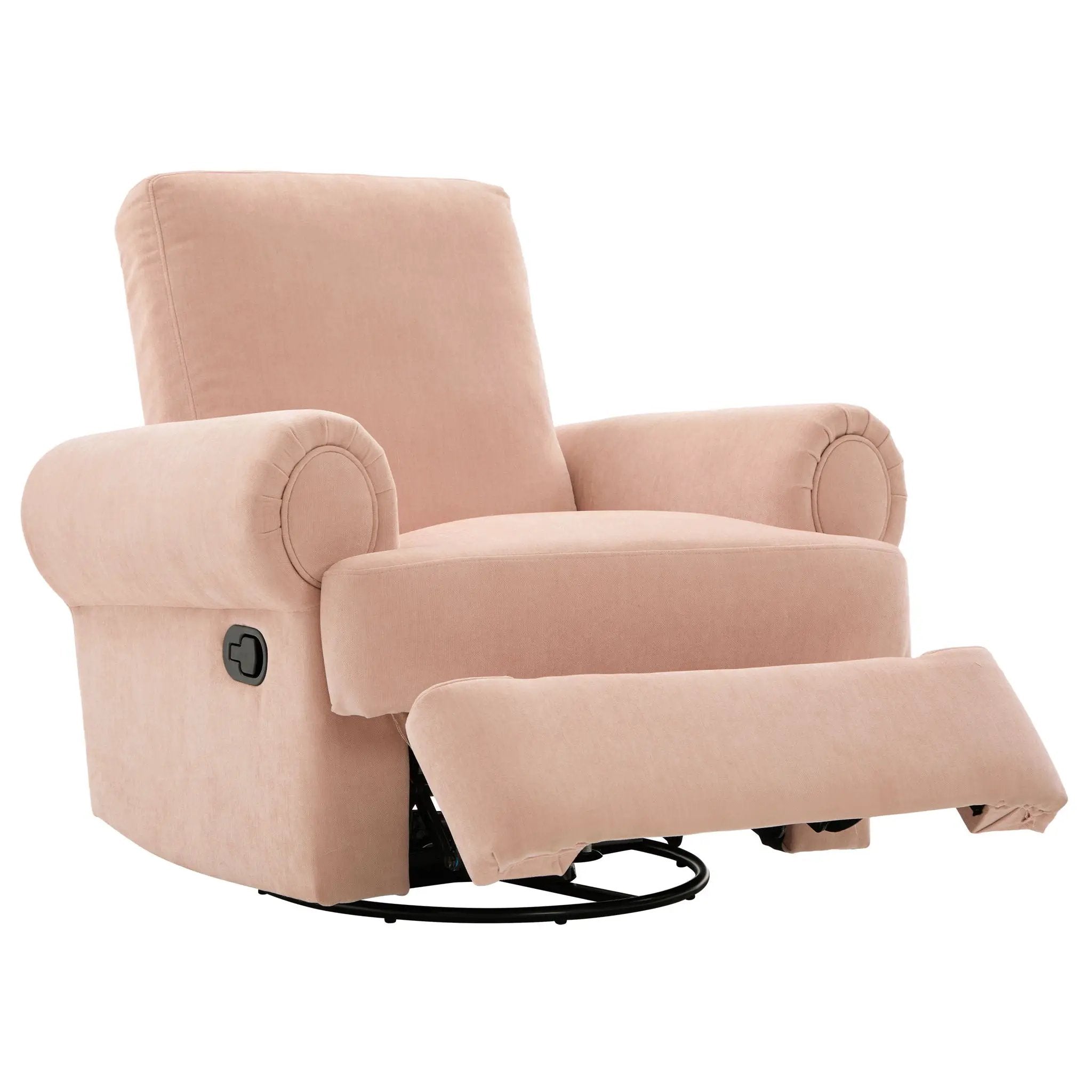 Manual Swivel Recliner Rocker Chair With Adjustable Backrest by HouseOfZazla
