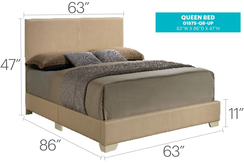 Elegant Platform Bed For Relaxed Spaces by Unique Piece Furniture