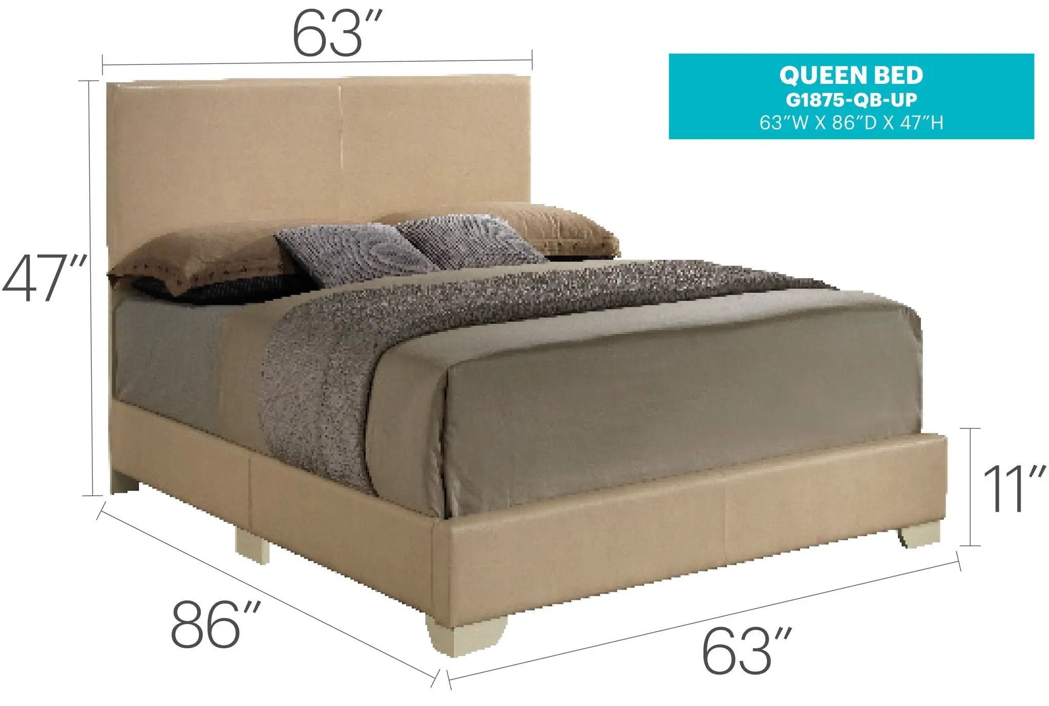 Elegant Platform Bed For Relaxed Spaces by HouseOfZazla
