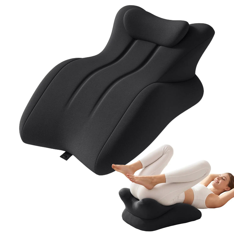 27° Ergonomic Memory Foam Support Pillow for Couples by HouseOfZazla