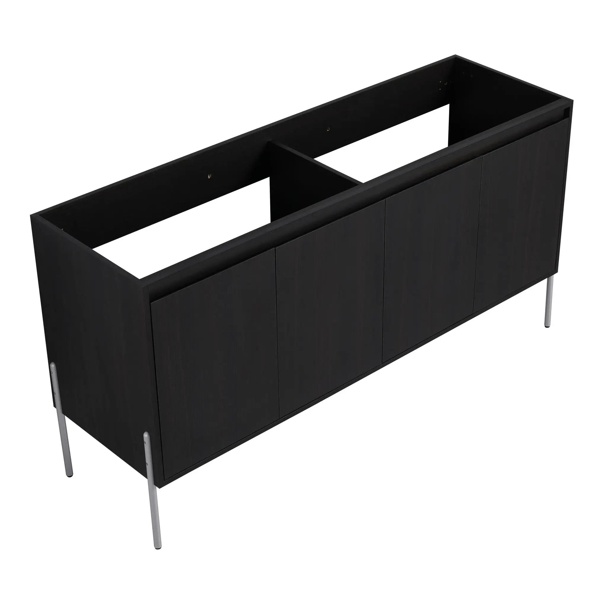 Freestanding Bathroom Vanity & Soft Close Cabinet Doors by HouseOfZazla