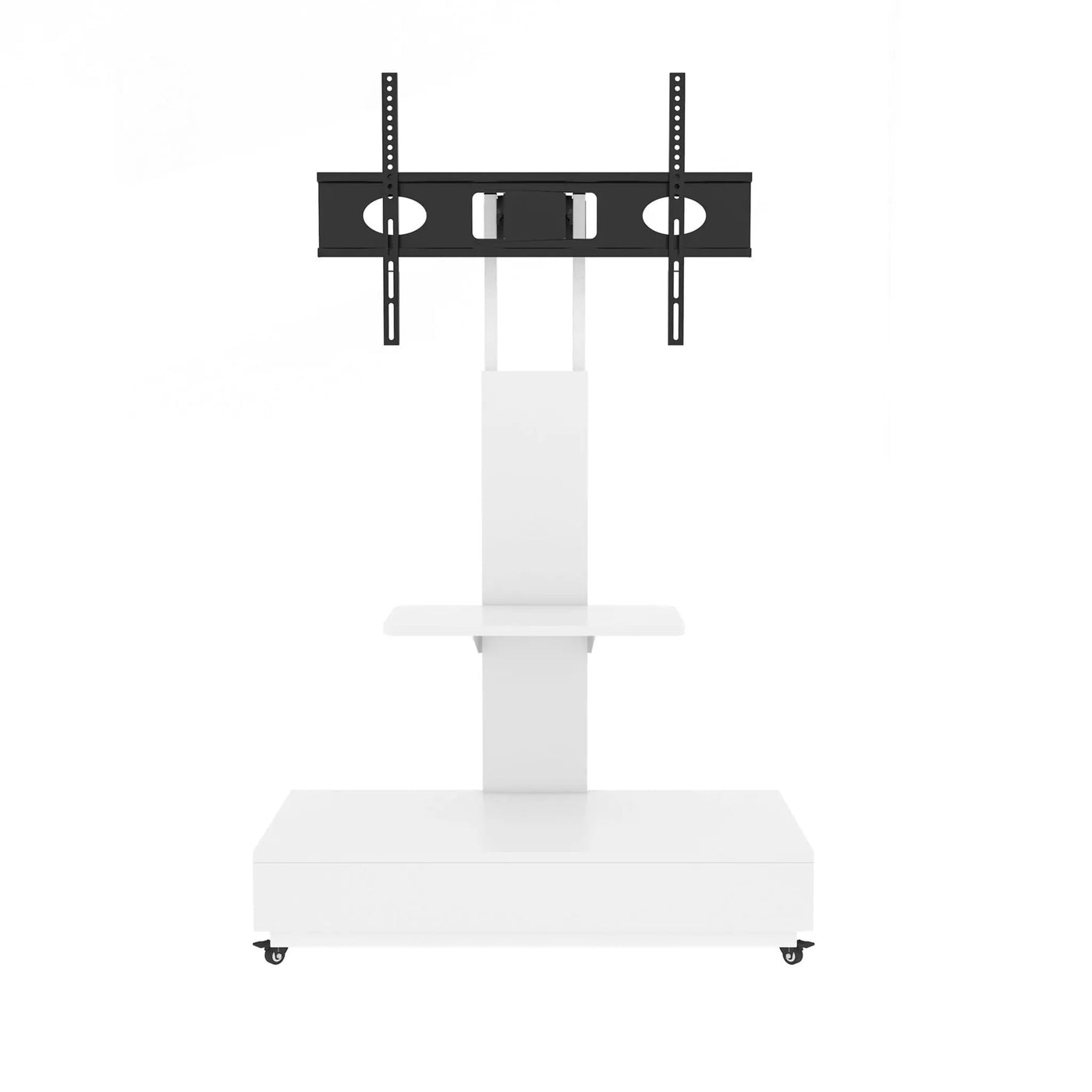 Adjustable Height Mobile TV Cart by HouseOfZazla
