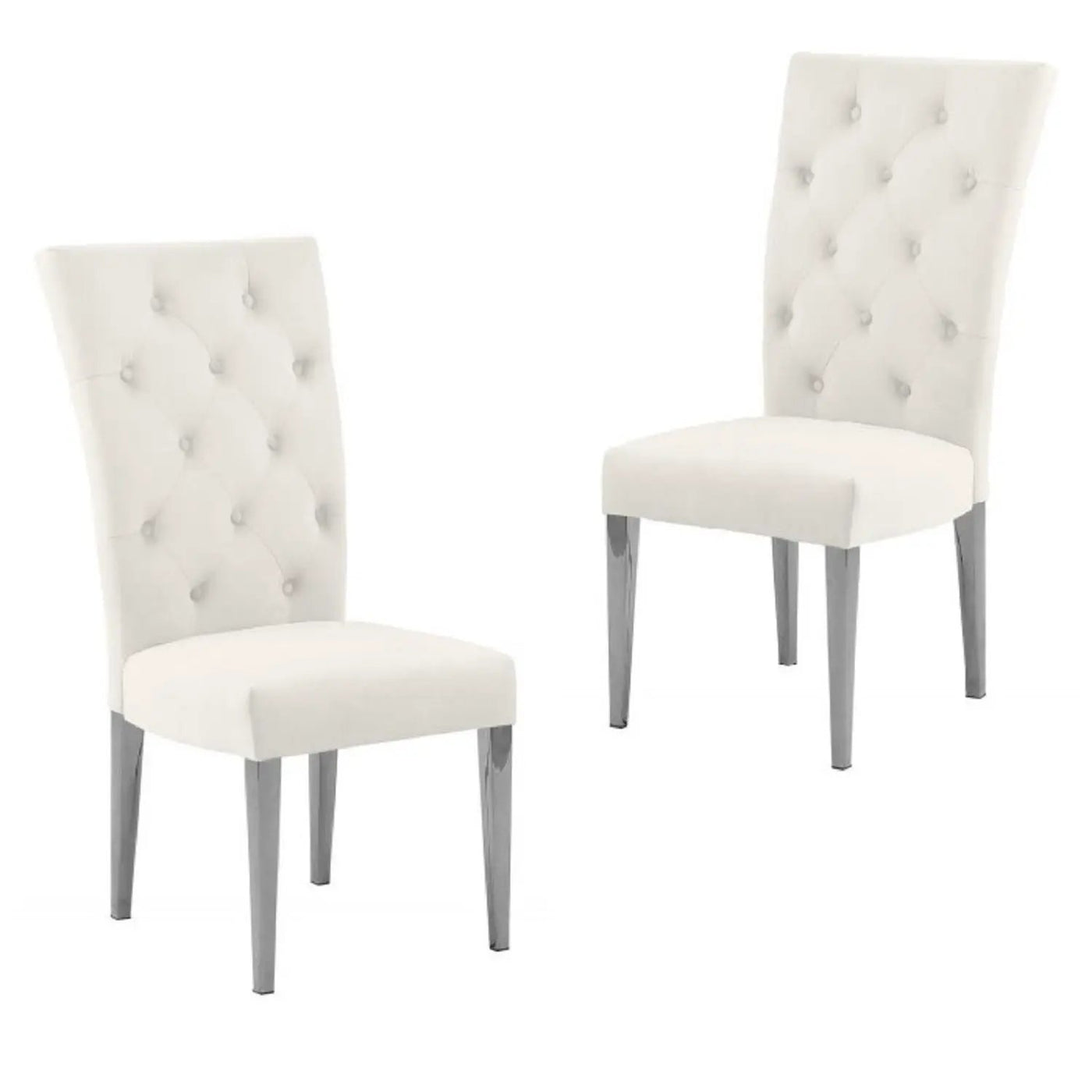 Modern Upholstered Tufted Dining Chair (Set of 2) by HouseOfZazla