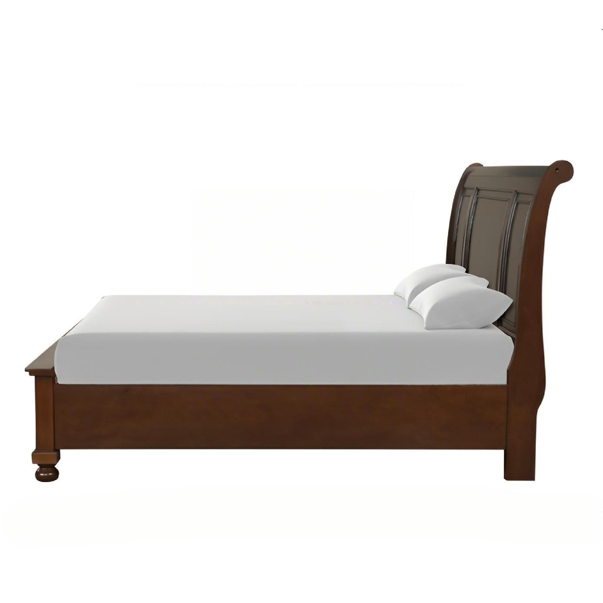 Meade - Sleigh Bed by HouseOfZazla