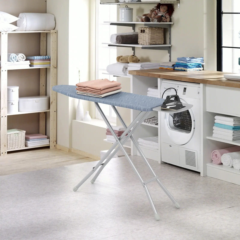 48 Inch x 13.5 Inch Ironing Board with Iron Rest for Home-Gray by DirectDeals