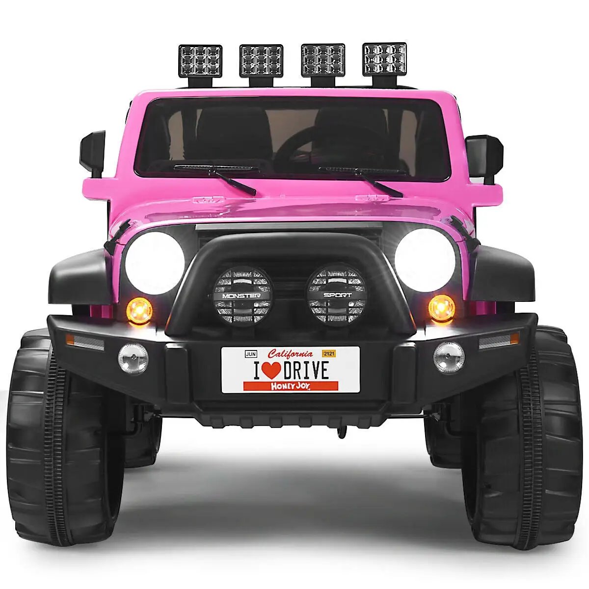 12V 2-Seater Ride on Car Truck with Remote Control and Storage Room by DirectDeals