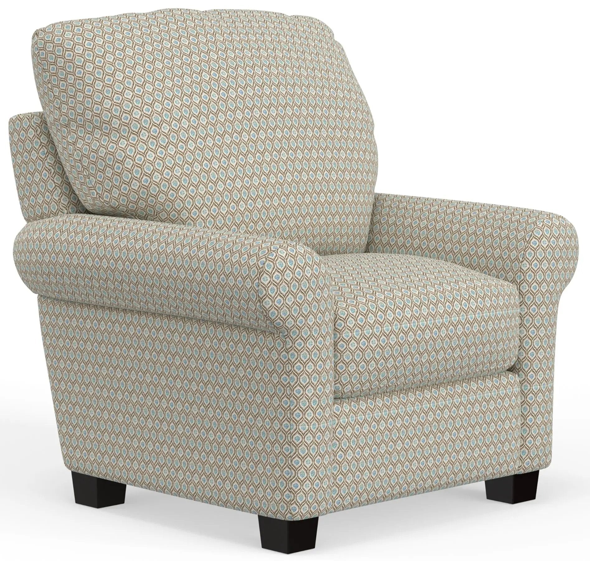 Magnolia - Accent Chair - Sky by Unique Piece Furniture