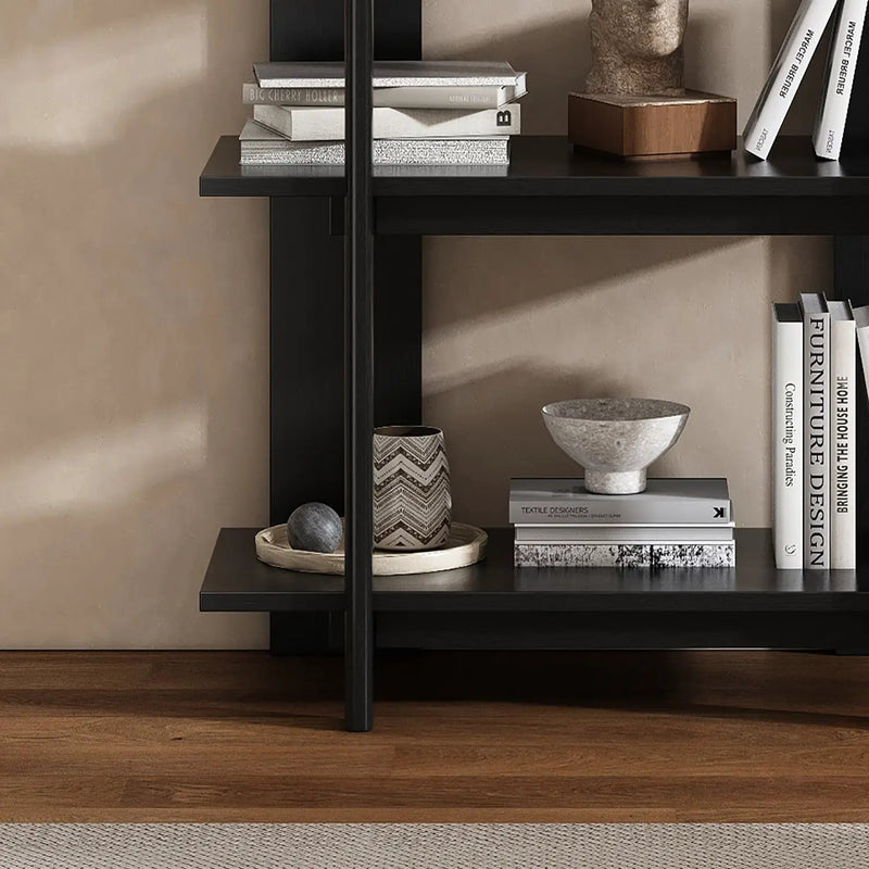 4-Tier Wooden Open Bookcase by HouseOfZazla