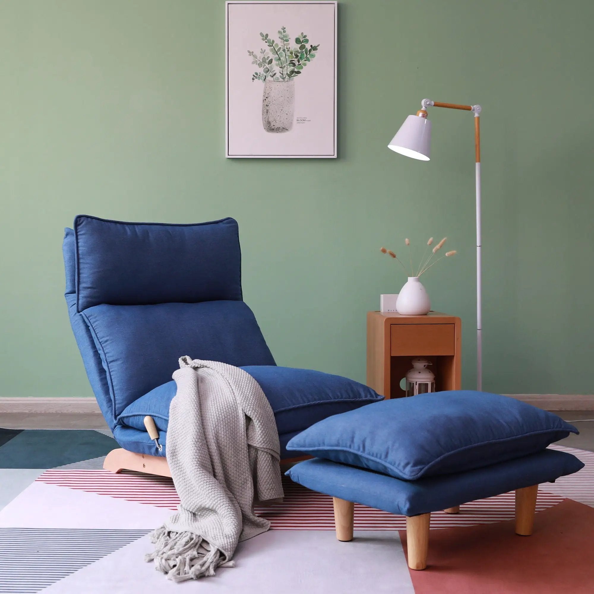 Single Lazy Sofa Chair Leisure Foldable Reclining Chair by HouseOfZazla
