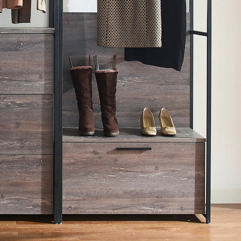 Monica - Walk-In Closet System - Rustic by HouseOfZazla