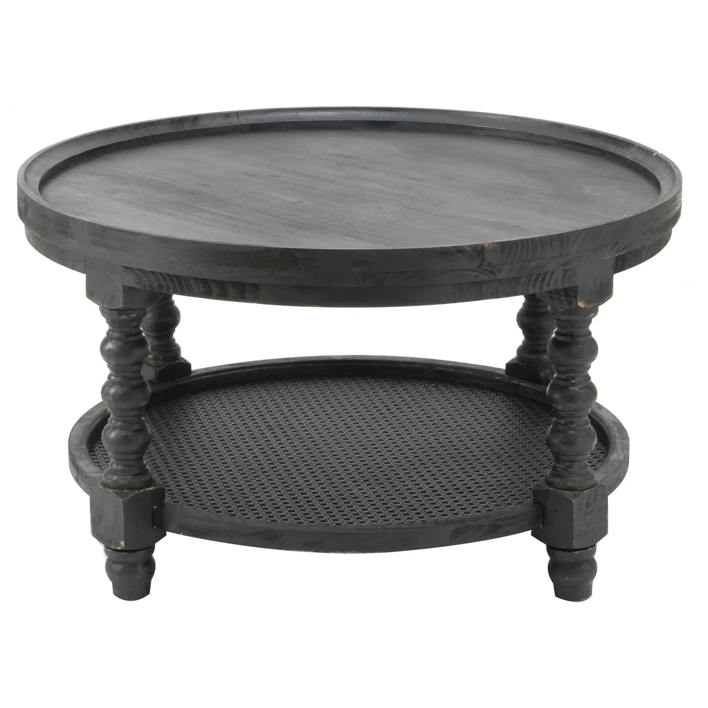 Round 2 Tiered Side Tabel, End Tabel For Lving Room Bedroom Entryway by HouseOfZazla