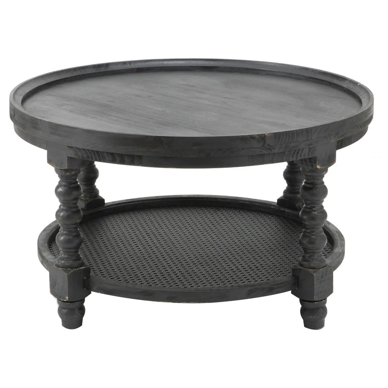 Round 2 Tiered Side Tabel, End Tabel For Lving Room Bedroom Entryway by HouseOfZazla