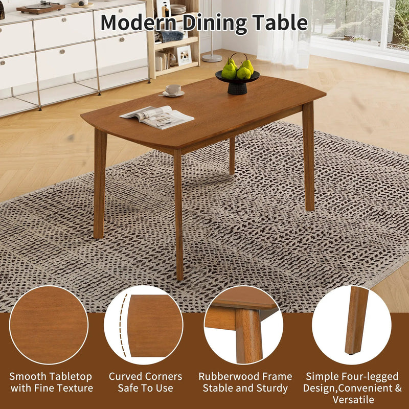 Mid Century Modern Dining Table by HouseOfZazla