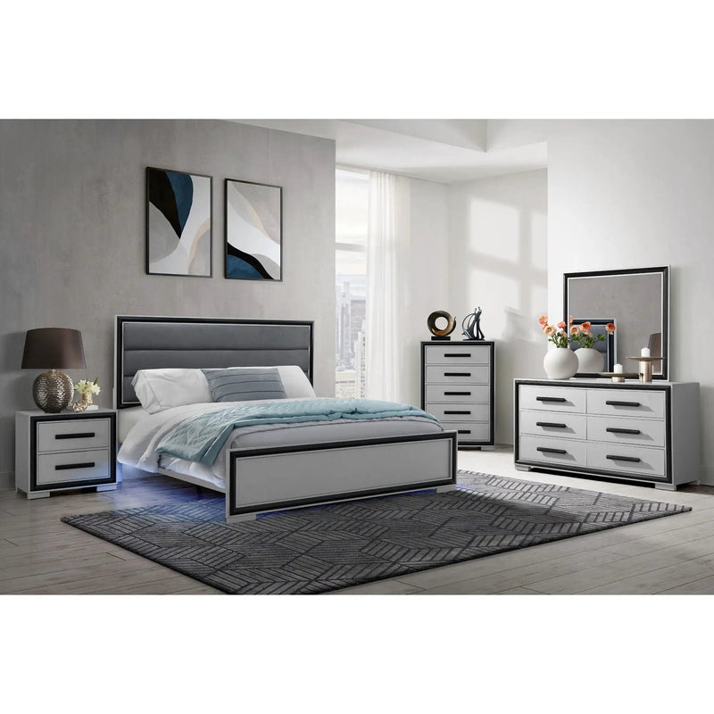 Adelaide - Bed With LED by HouseOfZazla