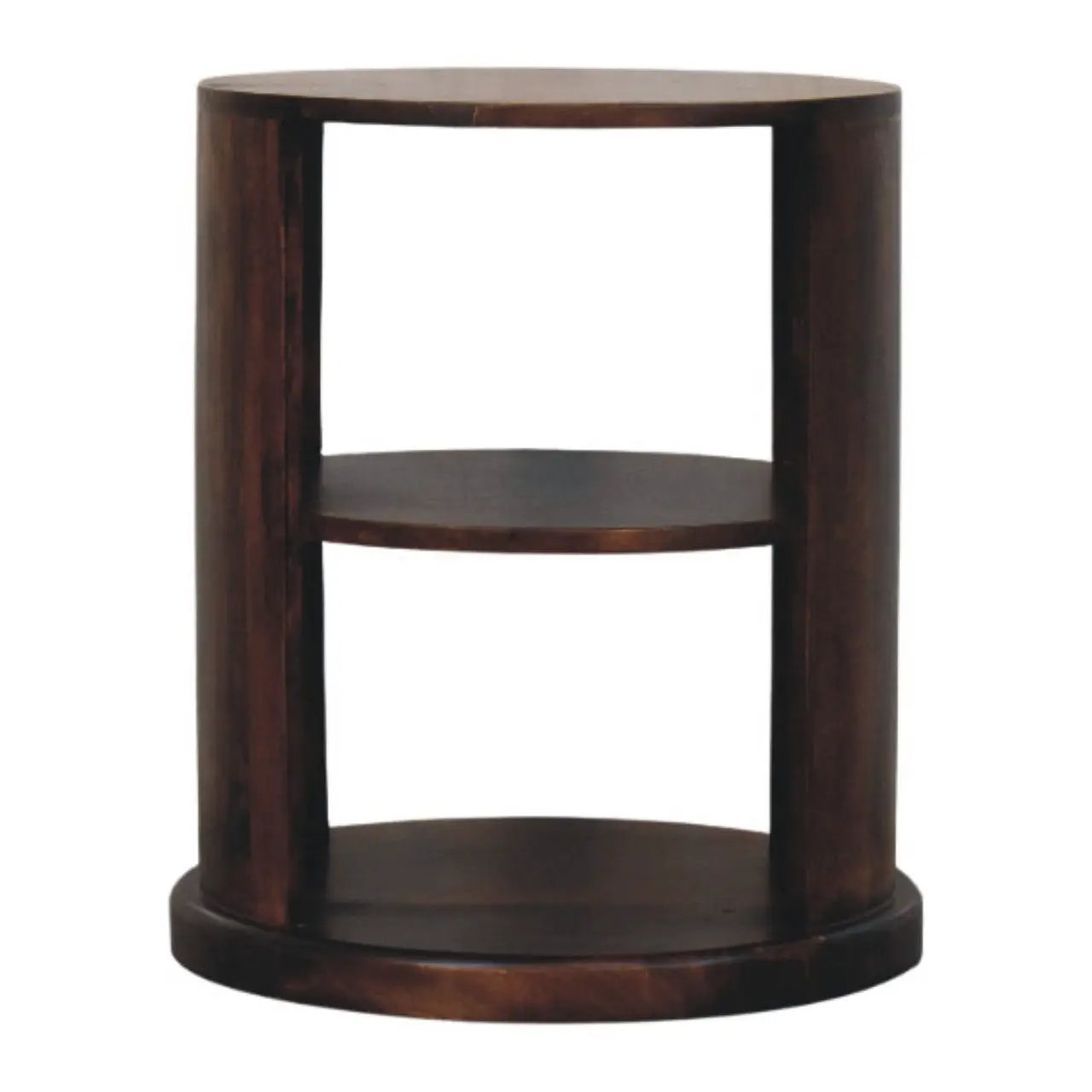 Artisan Furniture Solid Wood Ventura Side Table by HouseOfZazla