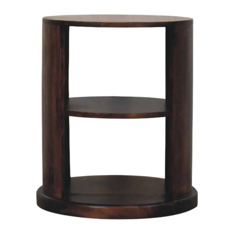 Artisan Furniture Solid Wood Ventura Side Table by HouseOfZazla