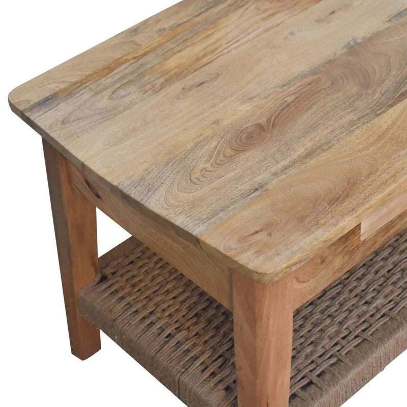 Rope 1 Drawer Table by HouseOfZazla