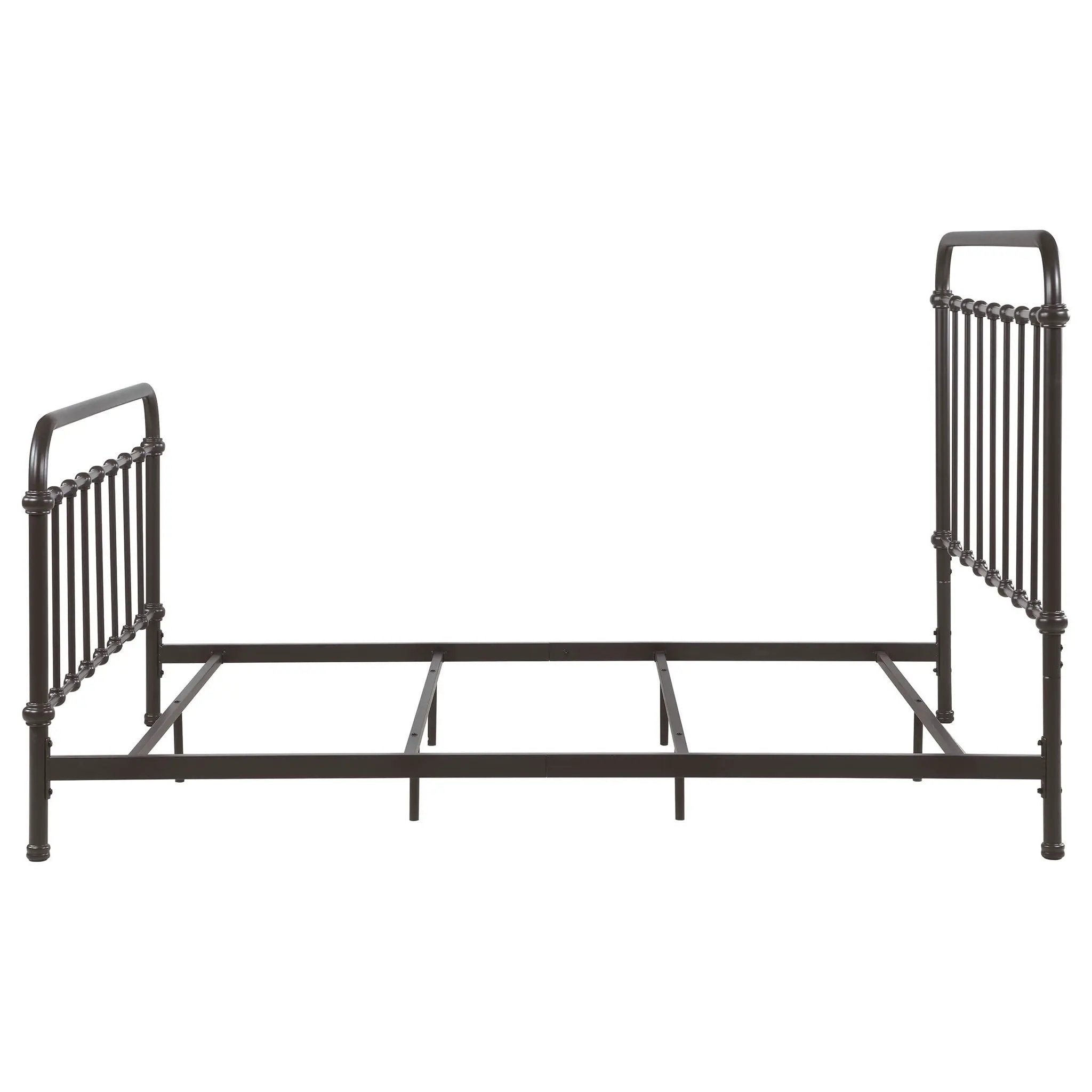Livingston Metal Queen Open Frame Bed Dark Bronze by Unique Piece Furniture
