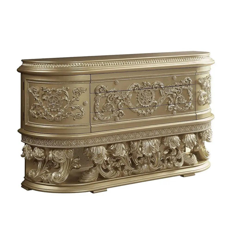 Vatican - Server - Champagne Silver by Unique Piece Furniture
