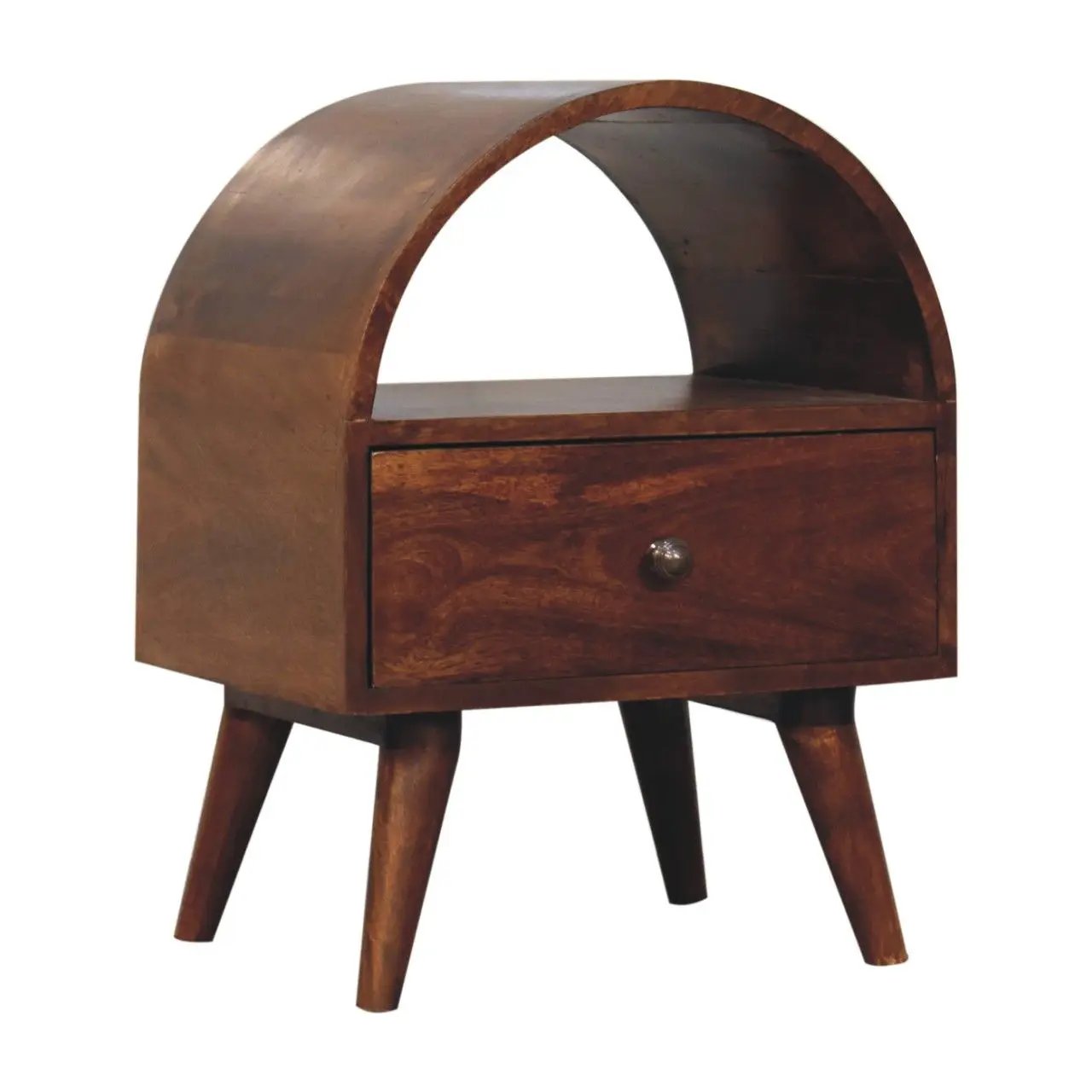 Dome Bedside Table - Brown by HouseOfZazla