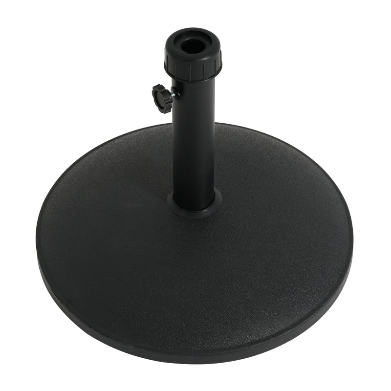 Ander Outdoor 35-pound Round Umbrella Base - Black by HouseOfZazla