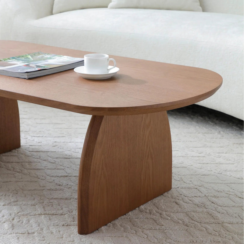 Oval Coffee Table For Living Room by Unique Piece Furniture