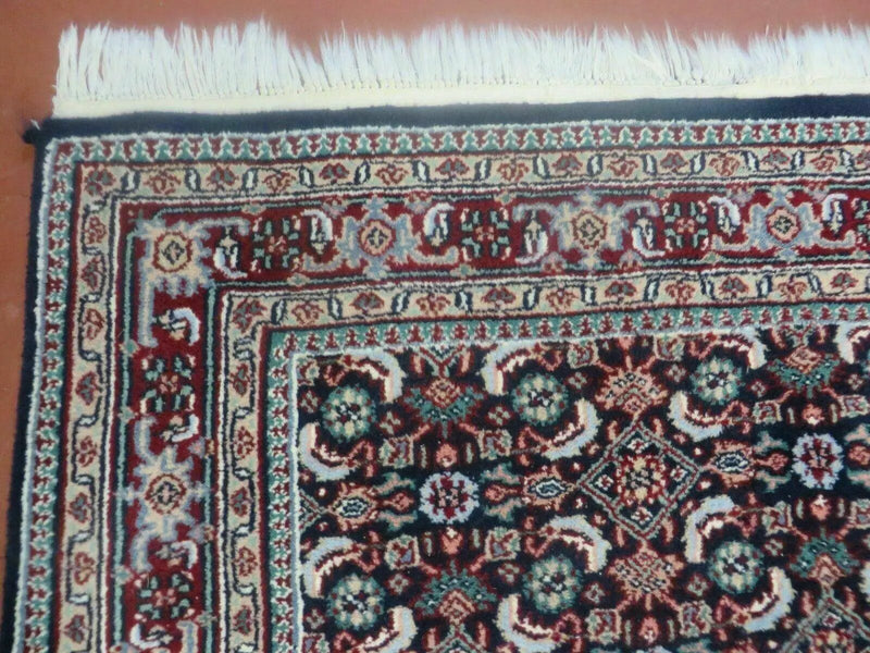 4' X 6' Vintage Handmade Indian Amristar Wool Rug Carpet Nice by Jewel Rugs