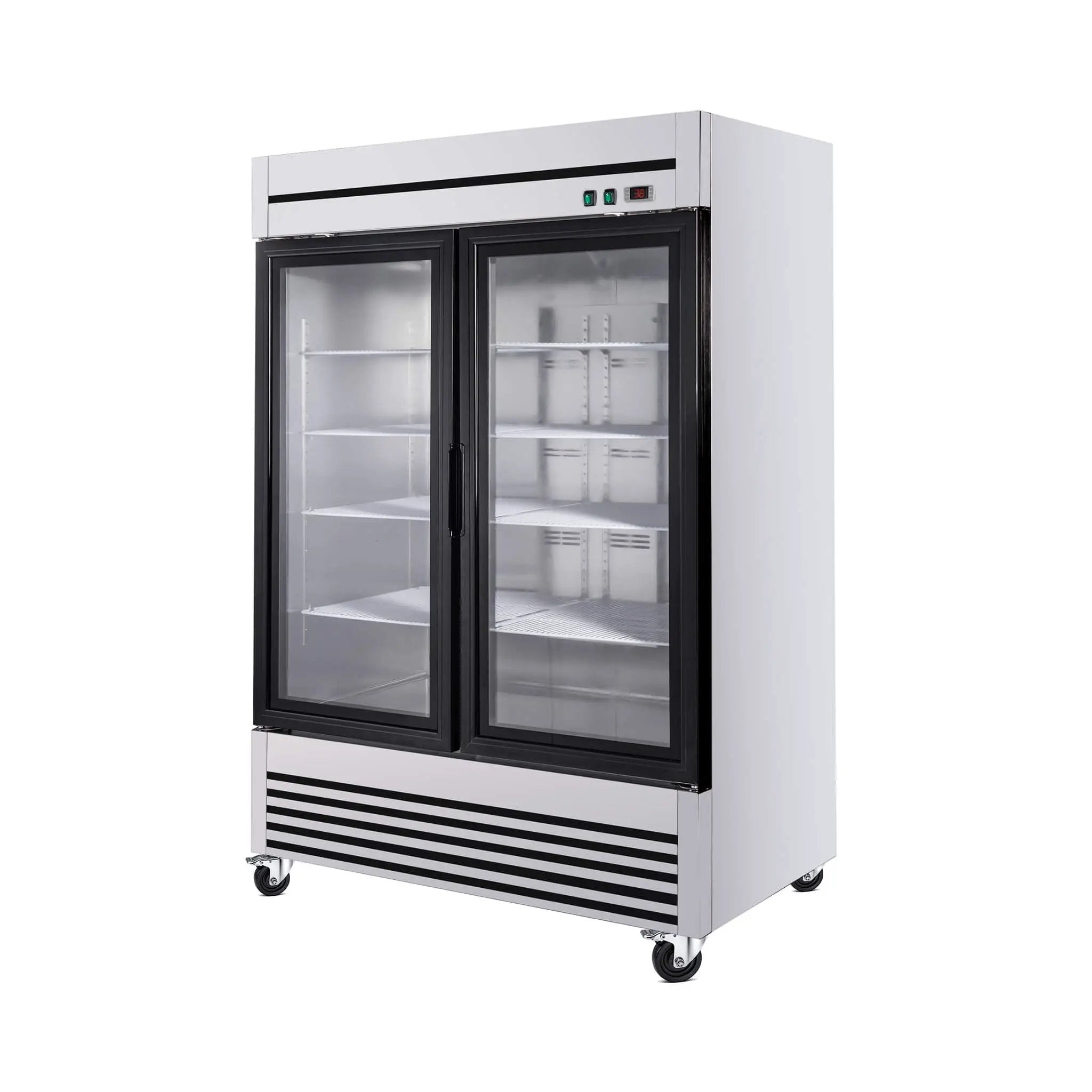 49-Inch Upright Commercial Reach-In Display Refrigerator (SAK16785) by SAKSBY WHOLESALE