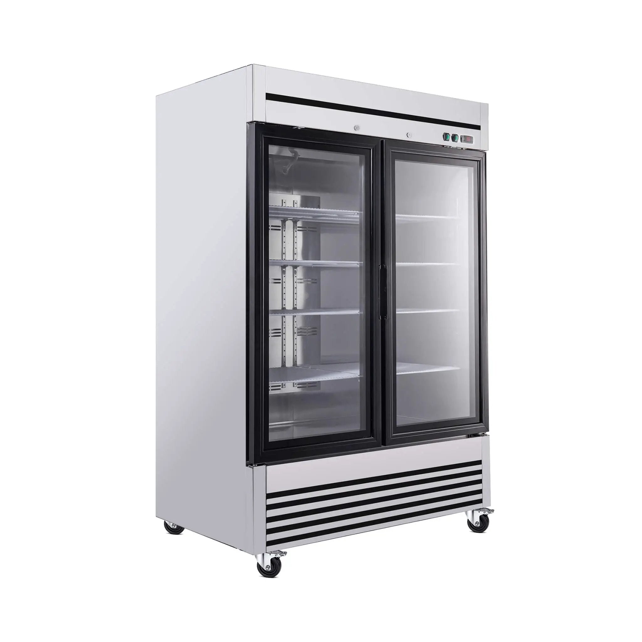 49-Inch Upright Commercial Reach-In Display Refrigerator (SAK16785) by SAKSBY WHOLESALE