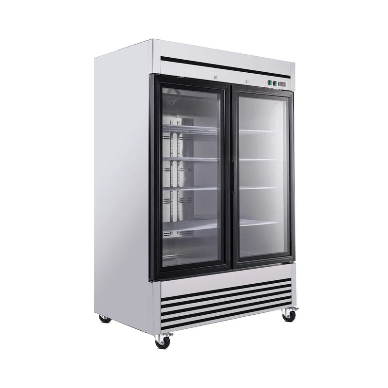 49-Inch Upright Commercial Reach-In Display Refrigerator (SAK16785) by SAKSBY WHOLESALE