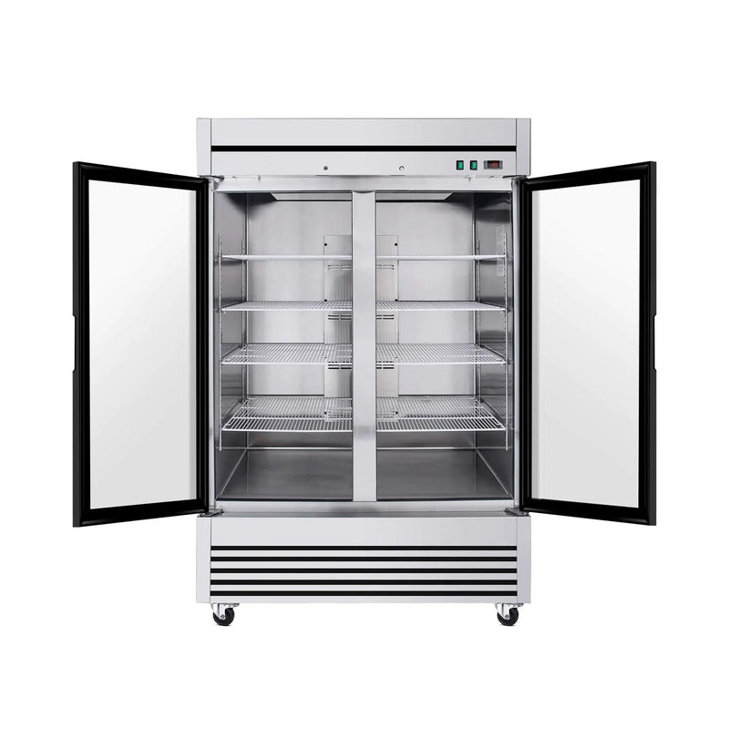 49-Inch Upright Commercial Reach-In Display Refrigerator (SAK16785) by SAKSBY WHOLESALE