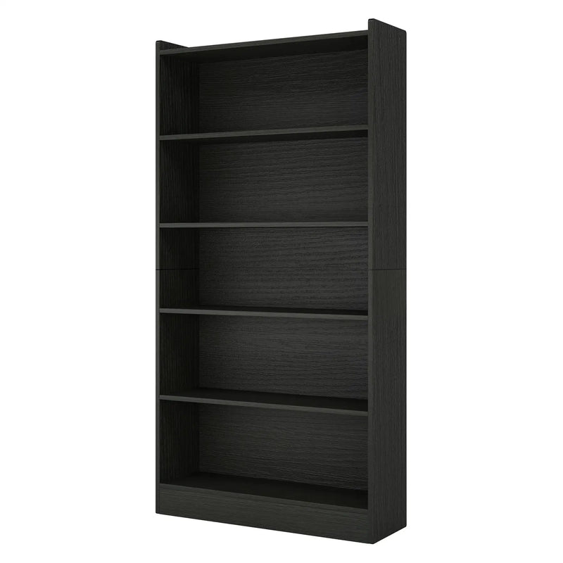Library Bookshelf With Storage For Living Room