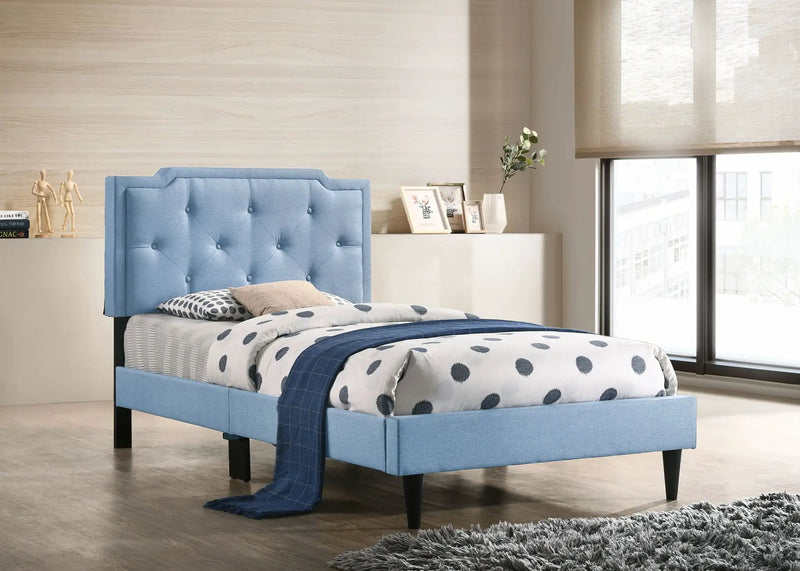 Button Tufted Bed Charming For Cozy Spaces by HouseOfZazla