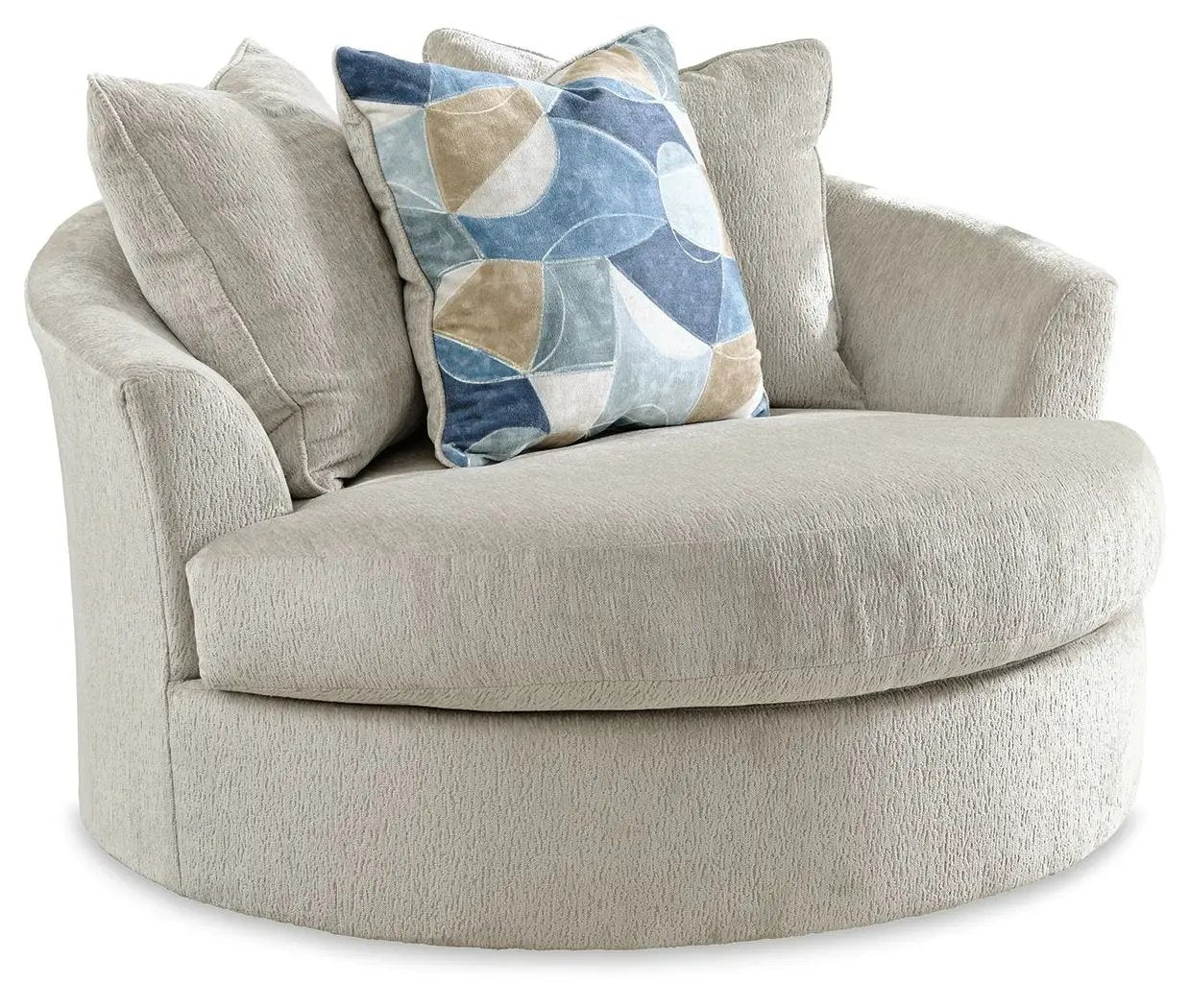 Maxon Place - Oversized Swivel Accent Chair by Unique Piece Furniture