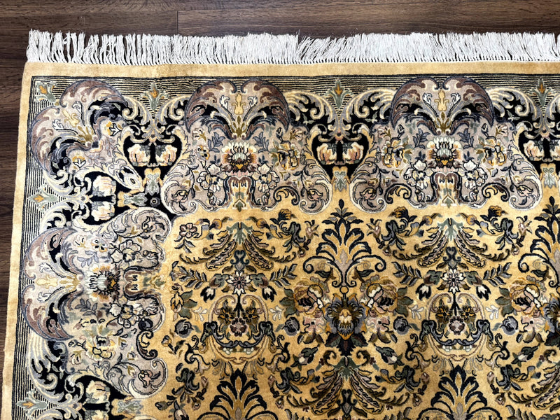 Pak Persian Rug 8x10, Allover Pattern, Fine 225 KPSI, Cream by Jewel Rugs